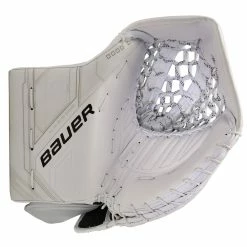 BAUER SUPREME MACH SENIOR GOALIE CATCHER - WHITE