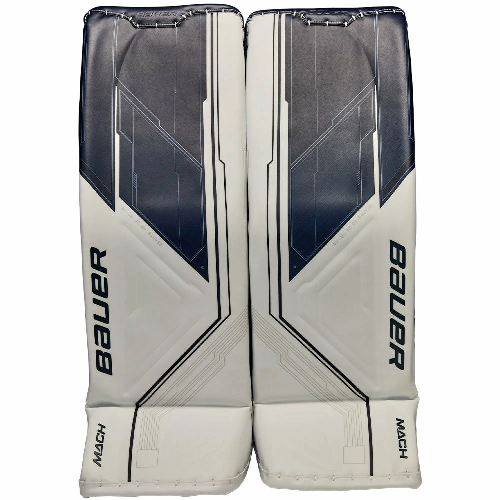 BAUER SUPREME MACH SENIOR GOALIE PADS 3 BAUER SUPREME MACH SENIOR GOALIE PADS