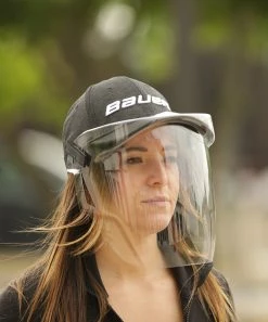 BAUER INTEGRATED CAP FACE SHIELD -Hockey Pants Sales Bauer Cap Face Shield 4