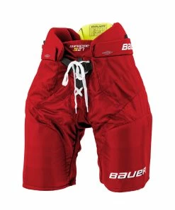 BAUER SUPREME S27 SENIOR HOCKEY PANTS -Hockey Pants Sales Bauer Supreme S27 Hockey Pants Front Red