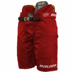 BAUER SUPREME ULTRA SONIC JUNIOR HOCKEY PANTS 7 BAUER SUPREME ULTRA SONIC JUNIOR HOCKEY PANTS -Hockey Pants Sales Bauer Supreme Ultra Sonic Junior Hockey Pants Red