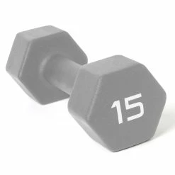 CAP BARBELL 15 LB NEOPRENE DUMBBELL