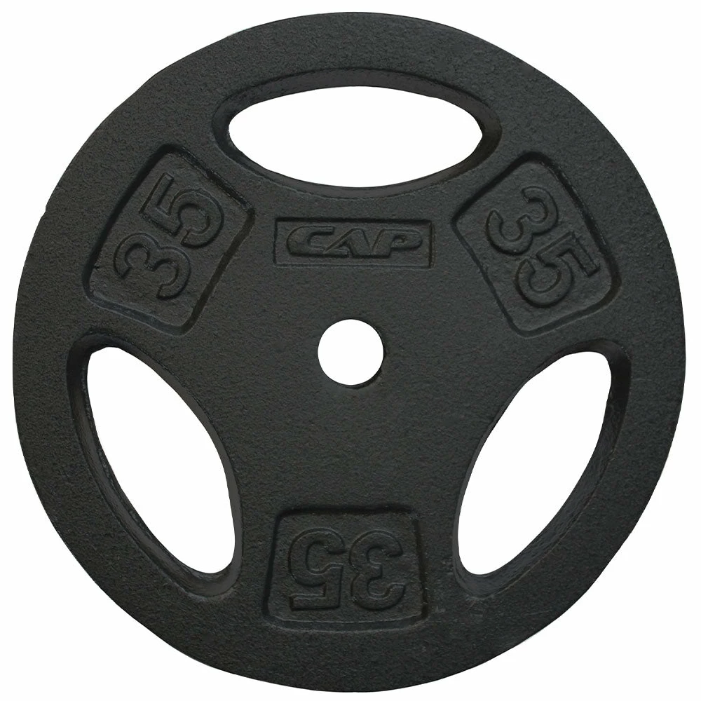 CAP BARBELL 35 LB WEIGHT PLATE 3 CAP BARBELL 35 LB WEIGHT PLATE