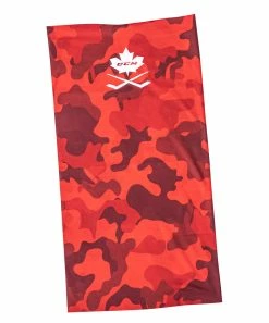 CCM FABRIC TUBE NON-MEDICAL FACE MASK - RED/CAMO