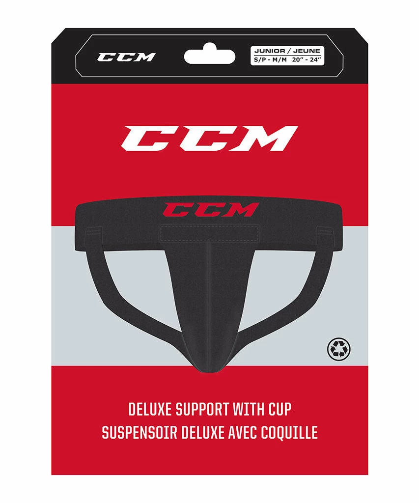 Elite CCM PRO DELUXE SUPPORT JUNIOR JOCK WITH CUP 4 Elite CCM PRO DELUXE SUPPORT JUNIOR JOCK WITH CUP - Image 2