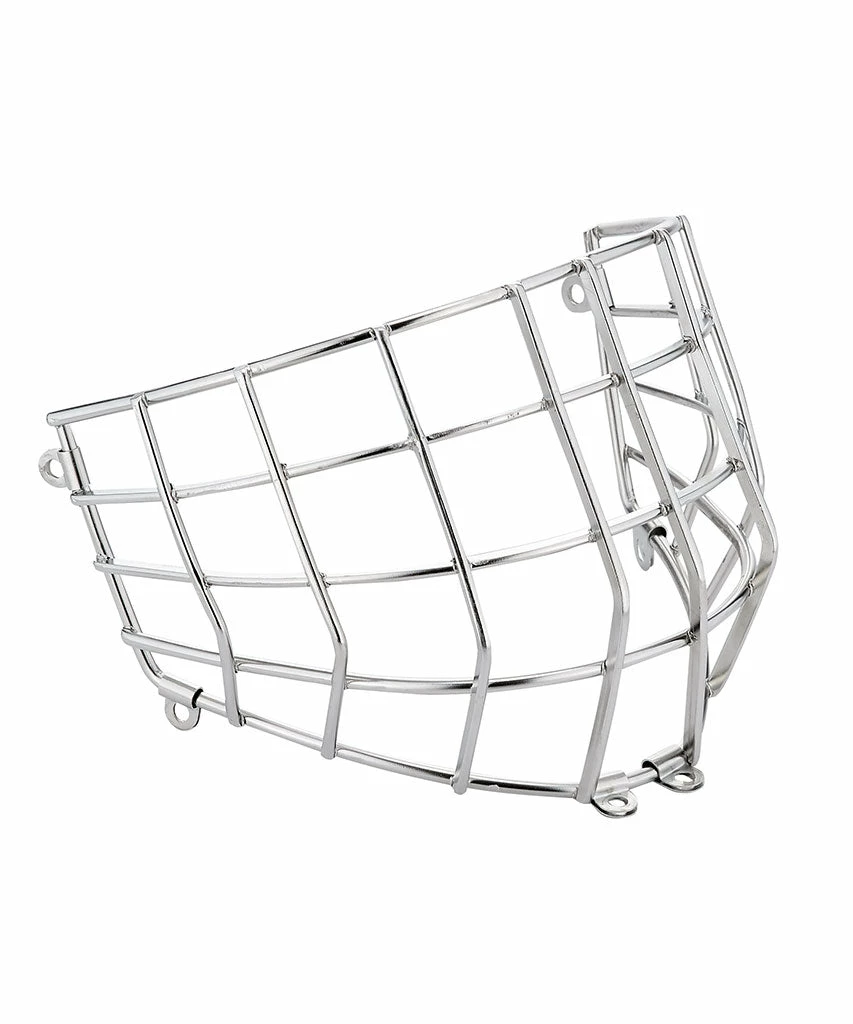 CCM PRO STRAIGHT CHROME GOALIE CAGE 3 CCM PRO STRAIGHT CHROME GOALIE CAGE