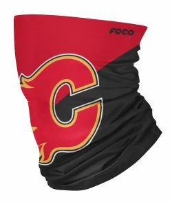 FOCO CALGARY FLAMES ADULT BIG LOGO GAITER SCARF
