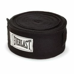 EVERLAST 180 INCH BLACK HAND WRAPS