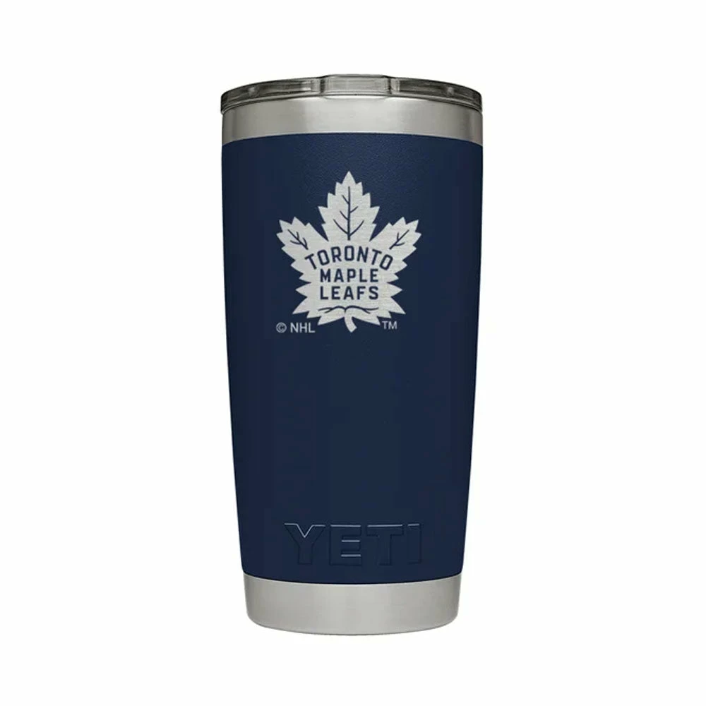 TORNTO MAPLE LEAFS YETI RAMBLER 20OZ TUMBLER 3 TORNTO MAPLE LEAFS YETI RAMBLER 20OZ TUMBLER