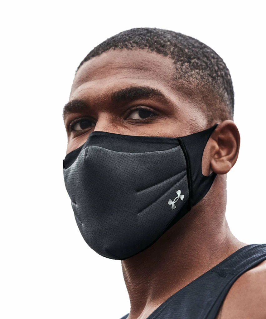 UNDER ARMOUR MEN'S NON-MEDICAL SPORTS FACE MASK - BLACK 6 UNDER ARMOUR MEN'S NON-MEDICAL SPORTS FACE MASK - BLACK - Image 4