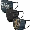 FOCO VEGAS GOLDEN KNIGHTS ADULT NON-MEDICAL FACE MASKS - 3 PACK 2 FOCO VEGAS GOLDEN KNIGHTS ADULT NON-MEDICAL FACE MASKS - 3 PACK -Hockey Pants Sales Vegas Golden Knights Fabric Face Masks 3 Pack