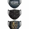 FOCO VEGAS GOLDEN KNIGHTS KIDS NON-MEDICAL FACE MASKS - 3 PACK