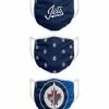 FOCO WINNIPEG JETS KIDS NON-MEDICAL FACE MASKS - 3 PACK -Hockey Pants Sales Winnipeg Jets Kids Fabric Face Masks 3 Pack