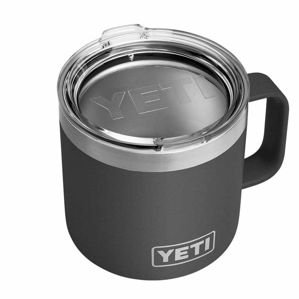 YETI RAMBLER 14 OZ MUG CHARCOAL 5 YETI RAMBLER 14 OZ MUG CHARCOAL - Image 3