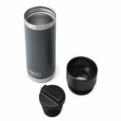 YETI RAMBLER 18 OZ HOTSHOT BOTTLE CHARCOAL -Hockey Pants Sales YETI RAMBLER 18 OZ HOTSHOT BOTTLE CHARCOAL FOUR