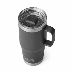 YETI RAMBLER 20 OZ TRAVEL MUG CHARCOAL -Hockey Pants Sales YETI RAMBLER 20 OZ TRAVEL MUG CHARCOAL ONE