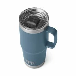 YETI RAMBLER 20 OZ TRAVEL MUG NORDIC BLUE -Hockey Pants Sales YETI RAMBLER 20 OZ TRAVEL MUG NORDIC BLUE TWO