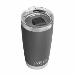 YETI RAMBLER 20 OZ TUMBLER - CHARCOAL -Hockey Pants Sales YETI RAMBLER 20 OZ TUMBLER CHARCOAL TWO
