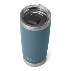 YETI RAMBLER 20 OZ TUMBLER NORDIC BLUE -Hockey Pants Sales YETI RAMBLER 20 OZ TUMBLER NORDIC BLUE TWO