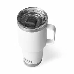 YETI RAMBLER 30 OZ TRAVEL MUG WHITE -Hockey Pants Sales YETI RAMBLER 30 OZ TRAVEL MUG WHITE ONE