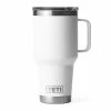 YETI RAMBLER 30 OZ TRAVEL MUG WHITE -Hockey Pants Sales YETI RAMBLER 30 OZ TRAVEL MUG WHITE TWO
