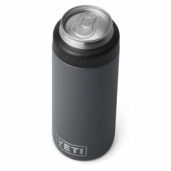 YETI RAMBLER COLSTER SLIM CAN - CHARCOAL -Hockey Pants Sales YETI RAMBLER COLSTER SLIM CAN CHARCOAL THREE