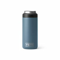 YETI RAMBLER COLSTER SLIM CAN NORDIC BLUE