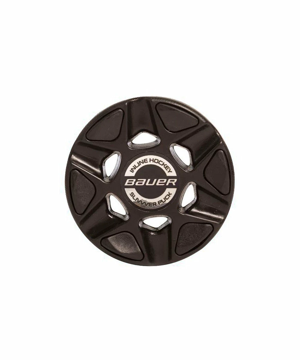 BAUER ROLLER HOCKEY SLIVVVER PUCK 3 BAUER ROLLER HOCKEY SLIVVVER PUCK